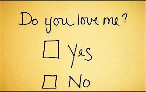 do you love me